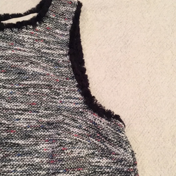 ❤️3/$25❤️ Loft | EUC Textural Tank Dress XS - Picture 8 of 10